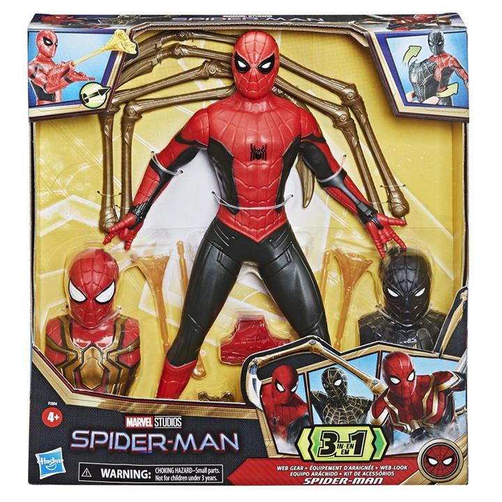 اکشن فیگور هاسبرو مدل Spider-Man No Way Home 3 In 1